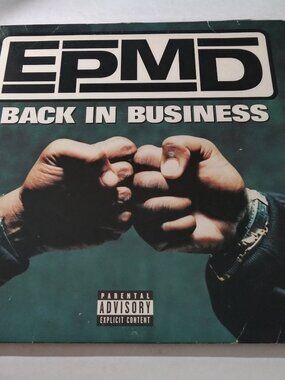 EPMD – Back In Business VG- Original Uncensored Def Jam 2xLP Record 1997 HIP HOP
